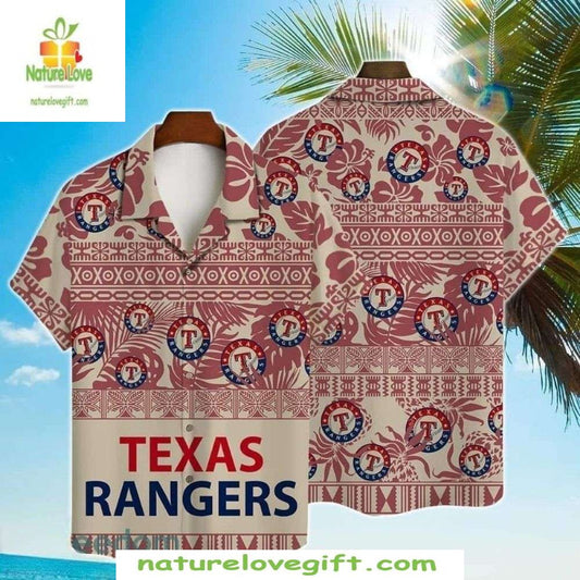 Texas Rangers MLB Hawaiian Shirt Fan Love Stylish Baseball Apparel