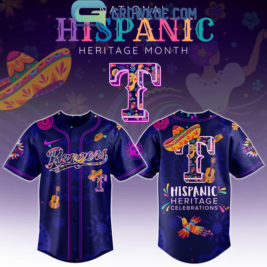 Texas Rangers Hispanic Heritage Celebrations 2025 Baseball Jersey