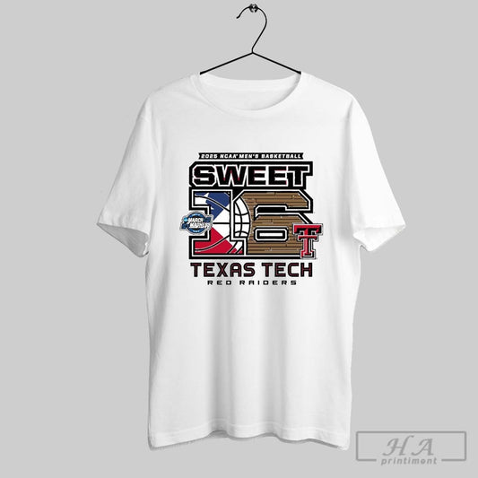 Texas Tech Red Raiders 2025 Ncaa Mens Basketball Sweet 16 Above The Rim March Madness