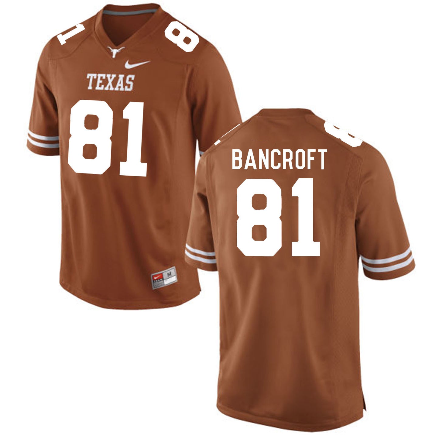 Texas Longhorns BANCROFT 81 Brunt Orange