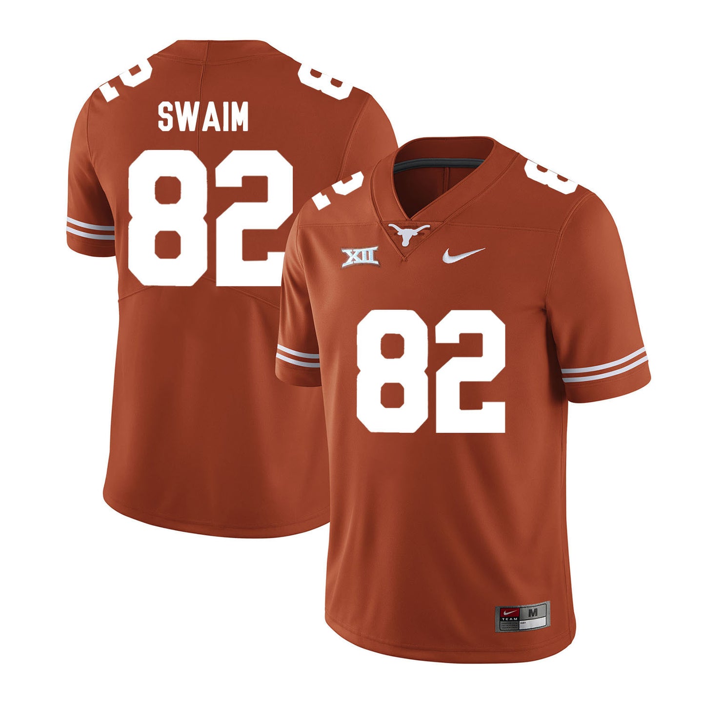 Texas Longhorns Geoff Swaim 82 Orange