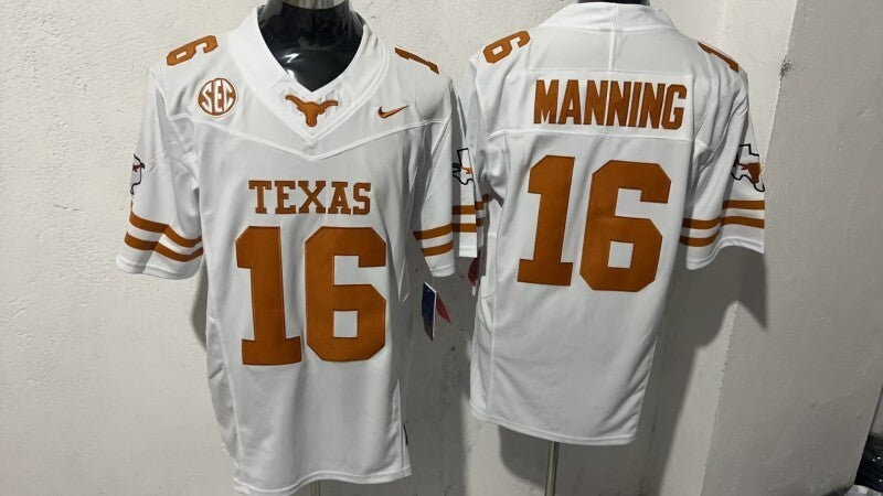 Texas Longhorns #16 Arch Manning NCAA V3 New Style 1