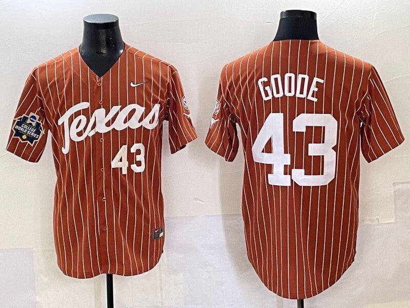 Texas Longhorns #43 ncaa Collaboration Style 4