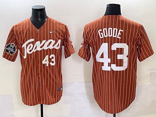 Texas Longhorns #43 ncaa Collaboration Style 4