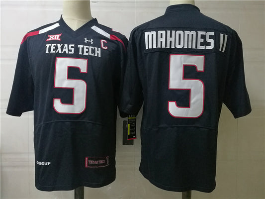 Texas Tech Red Raiders #5 Patrick Mahomes II Red Style 2