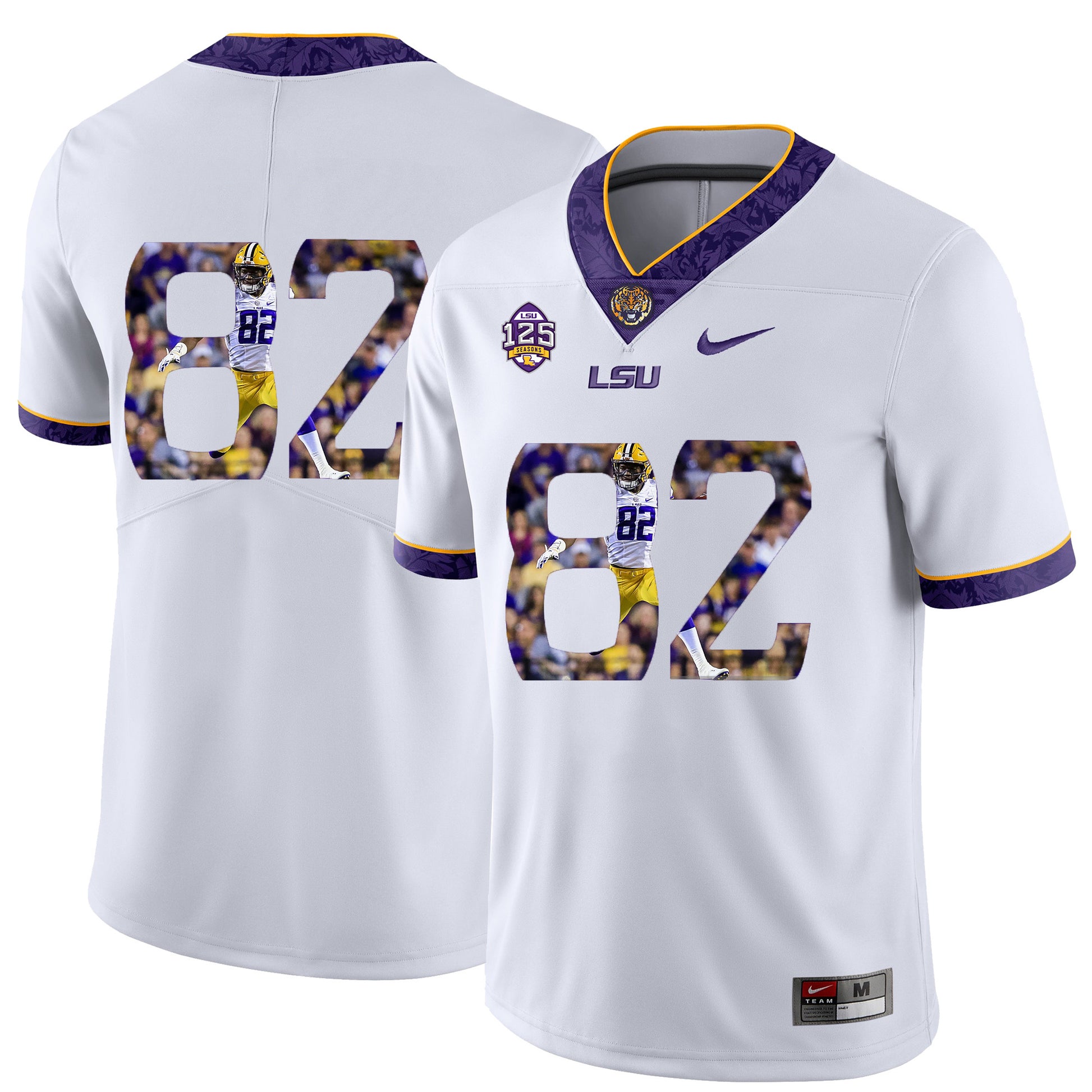 Thaddeus Moss 82 Pattern White