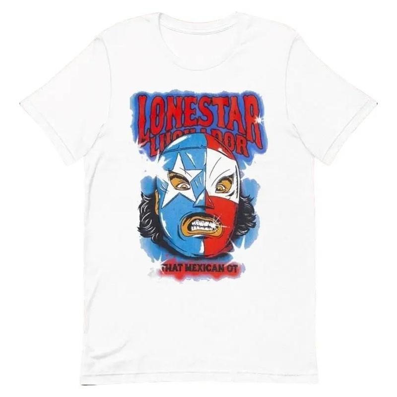 That Mexican Ot Lonestar Luchador Mask T-shirts, Gift For Fan Men Women Casual Unisex T-Shirt Hoodie, Sweatshirt