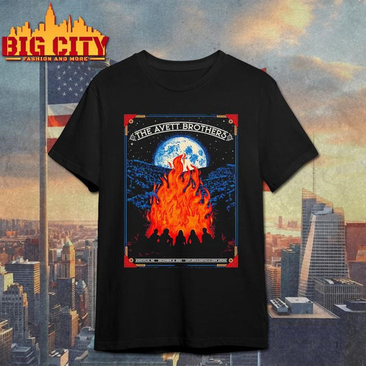 The Avett Brothers Asheville North Carolina 2025 Event Poster Shirt