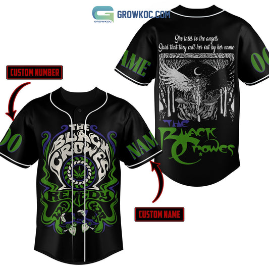 The Black Crowes Remedy Personalized Baseball Jersey