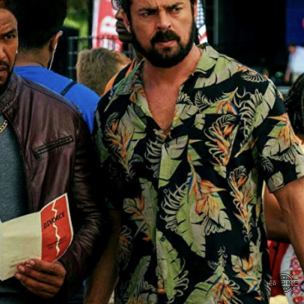 The Boys Homelander Billy Butcher Hawaiian Shirt And Shorts SALE