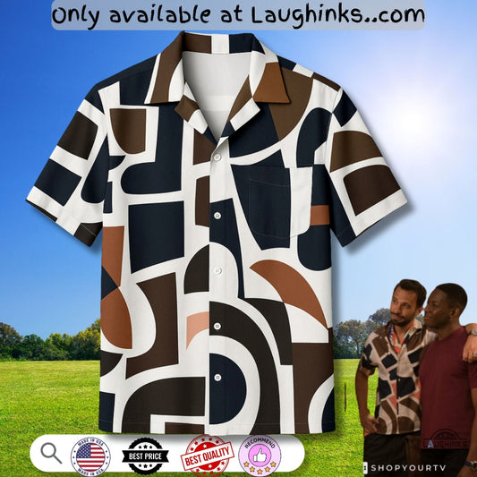 The Chicken Sisters Jack And Jones Abstract Print Hawaiian Shirt