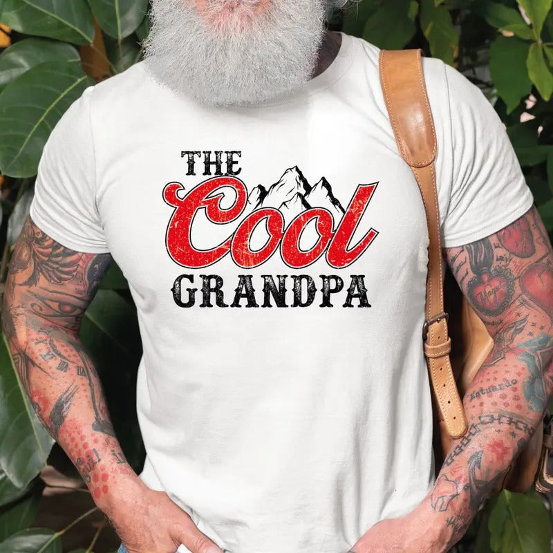 The Cool Grandpa Shirt, Best Granddad Ever Shirt, Fathers Day Shirt for Grandpa, Grandfather The Legend Shirt Hoodie,...