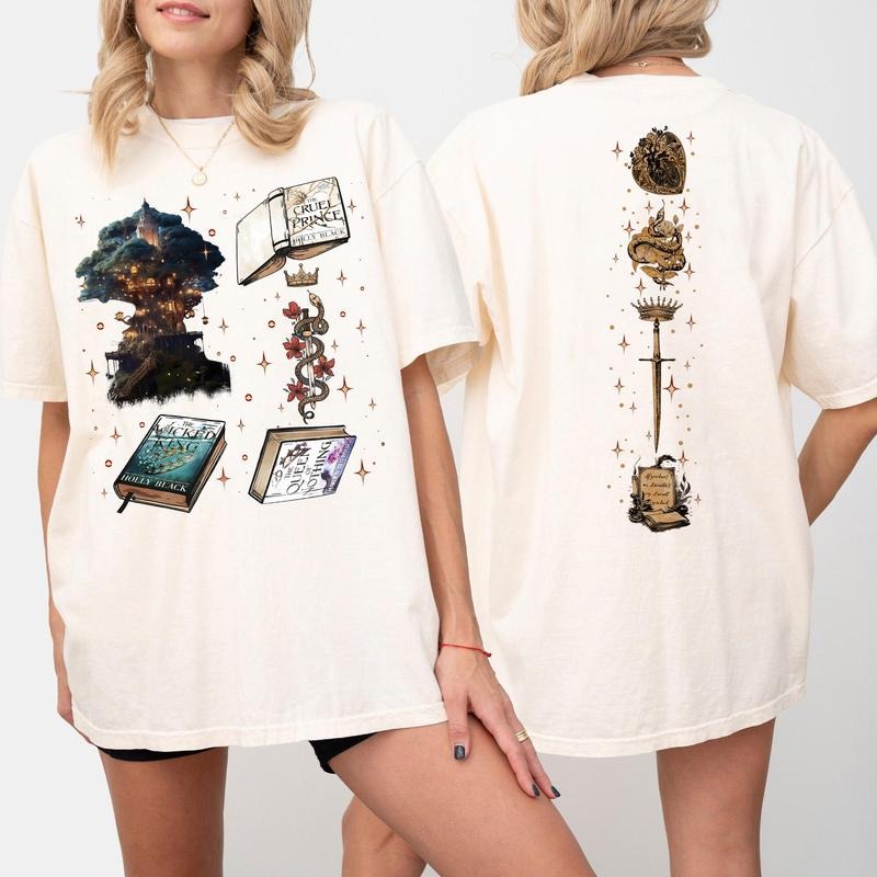 The Cruel Prince shirt, The Folk of the Air shirt, Cardan Greenbriar, Bookish Gift, Dragon Rider shirt, Bookish Tee Gift...