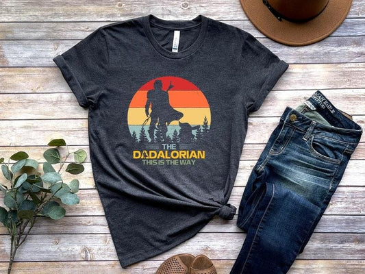 The Dadalorian Shirt, This is The Way, Fathers Day Tee, Fathers Day Gift, Gift For Dad, Best Dad, Number 1 Shirt, Dad...