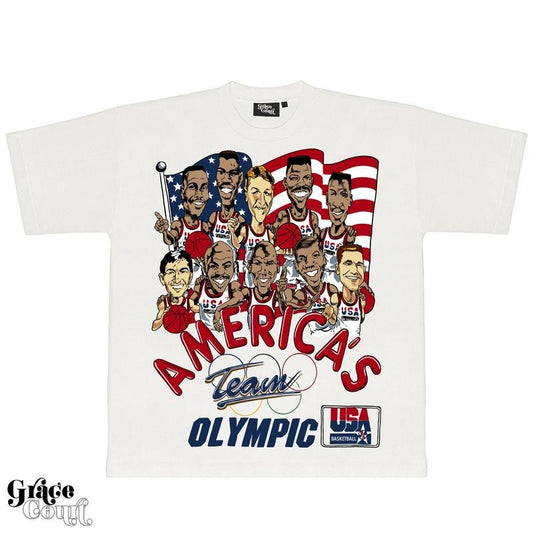 The Dream Team Tee | Vintage Tee Graphic T-Shirt Sweatshirt Hoodie | Sport Tee - Gift For Fan 2