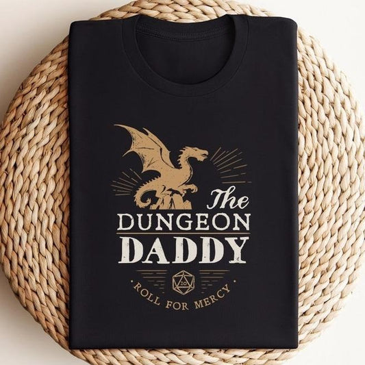 The Dungeon Dad Shirt, Dungeon Dad Shirt, D&D Gift for Fathers Day, Fun TTRPG D&D Fathers Day, Birthday or Gift for him,...