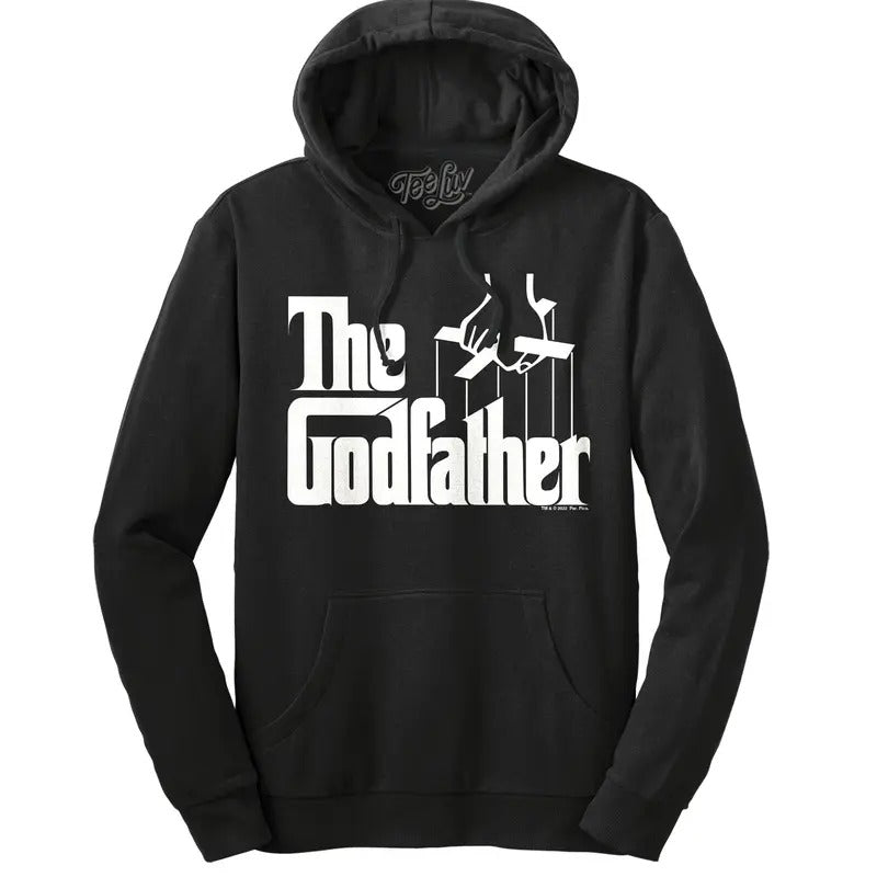 The Godfather Mafia Movie Hooded Sweatshirt - Black