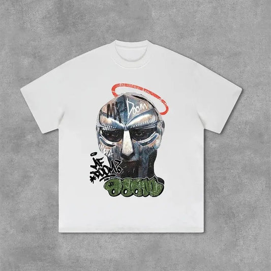 The Illest Villain Mf Doom Graphic Print Cotton T-Shirt, S to 4XL, Menswear