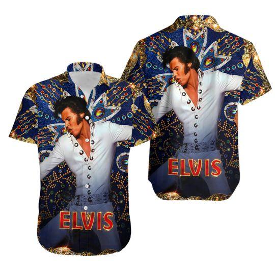 The king elvis presley hawaiian shirt gift for family and friend 2709099
