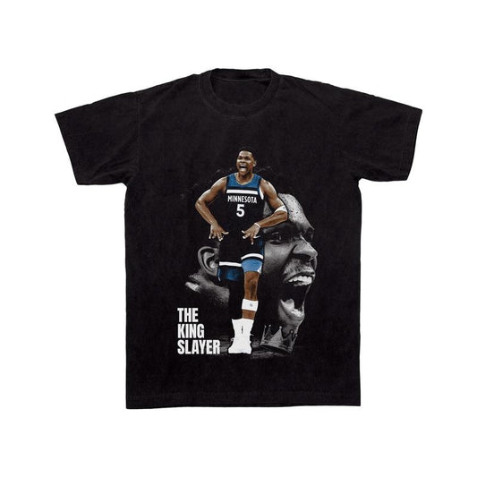 The King Slayer Ant.hony Edw.ards 2025 Playoff T-Shirt, Minnesota Bootleg T-Shirt, Wolves Ant Shirt, Gift For Fan