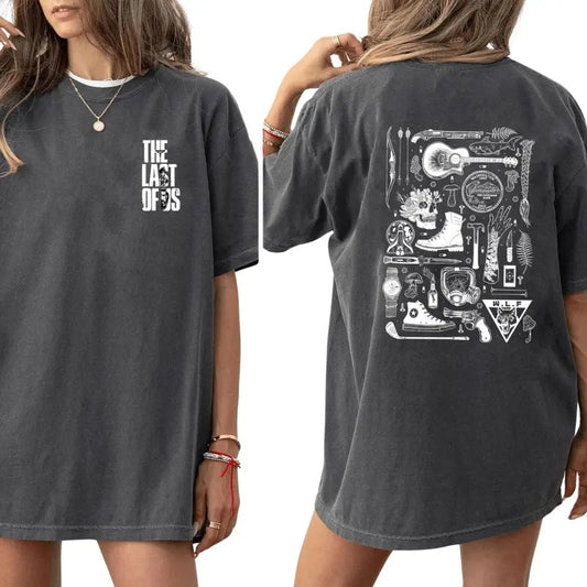 The Last Of Us Movie Shirt, Ellies Tattoo T-Shirt 2-Sided, Cotton Unisex T-shirt, Crew Neck, Size S- 4xl, Menswear Top, Womenswear Top Underwear Streetwear