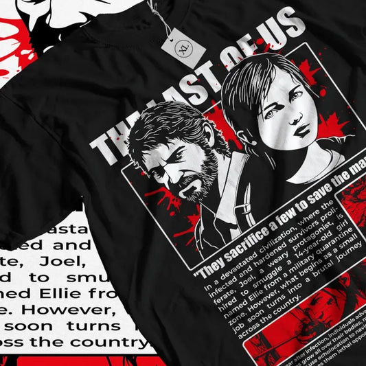 The Last of Us Part II T-Shirt Men's Women's Sizes Cotton Tee Hoodie, Sweatshirt | InkThreadWorks.com