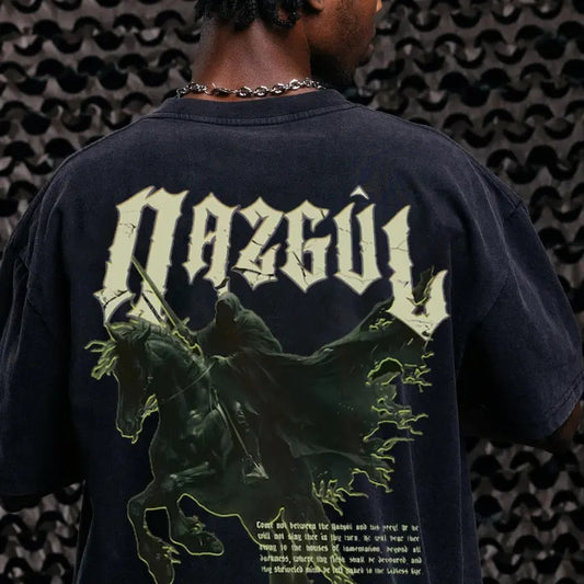 The Lord Of The Rings Nazgul Vintage T-Shirt Sweatshirt Trending Movie Shirt Menswear Womenswear Streetwear Movie Fans Graphic Casual Crewneck Cotton