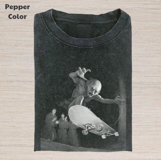 The Lord of the Rings Vintage Graphic Tee, Gollum Skateboarding T-Shirt, Movies Tee, Unisex Meme Cringe Funny Dumb Shirt, Gift For Men Women, Menswear Womenswear Streetwear Cotton Comfort