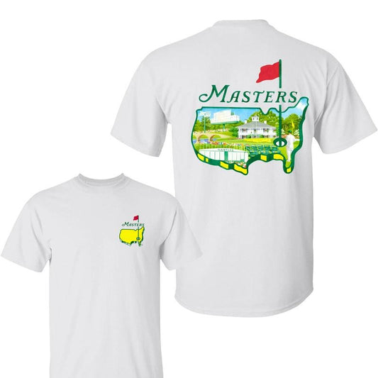 The Masters 2025 2 sides Shirt, Cotton Tshirt, Golf Tournament Shirt, Masters Gollf Tee, Graphic Tee Gifts for Men, For Women