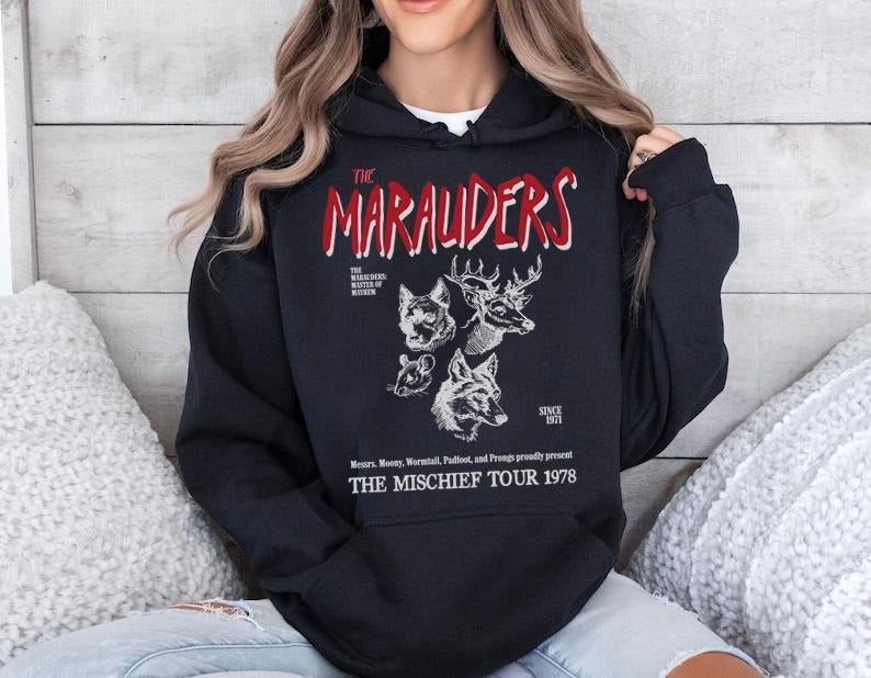 The Mischief Tour 1978 Hoodie, The Mischief Tour 1978 Unisex Tee, Gift For Him, Gift For Her, The Marauders Era