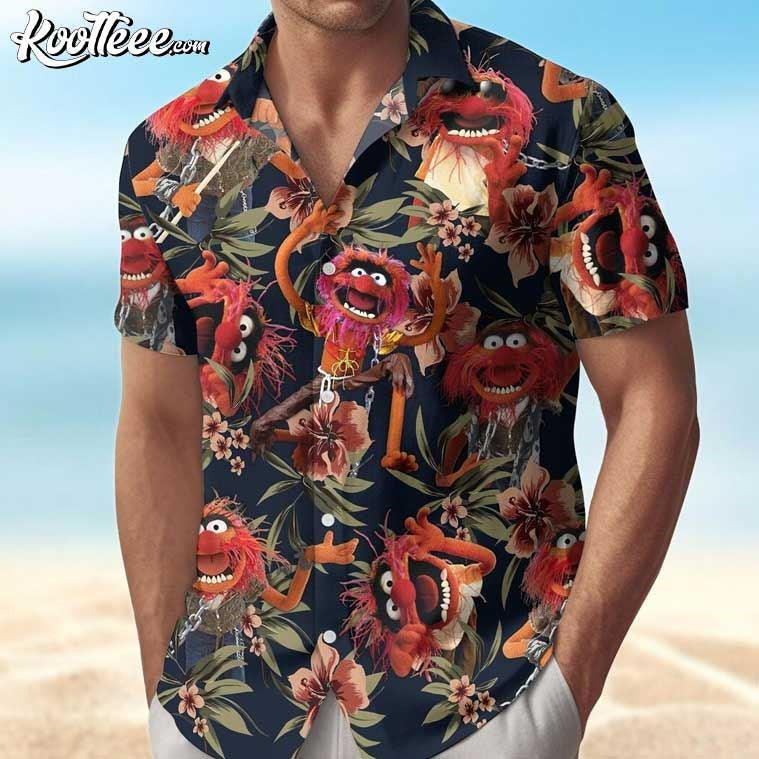 The Muppets Animal Tropical Hawaiian Shirt And Shorts