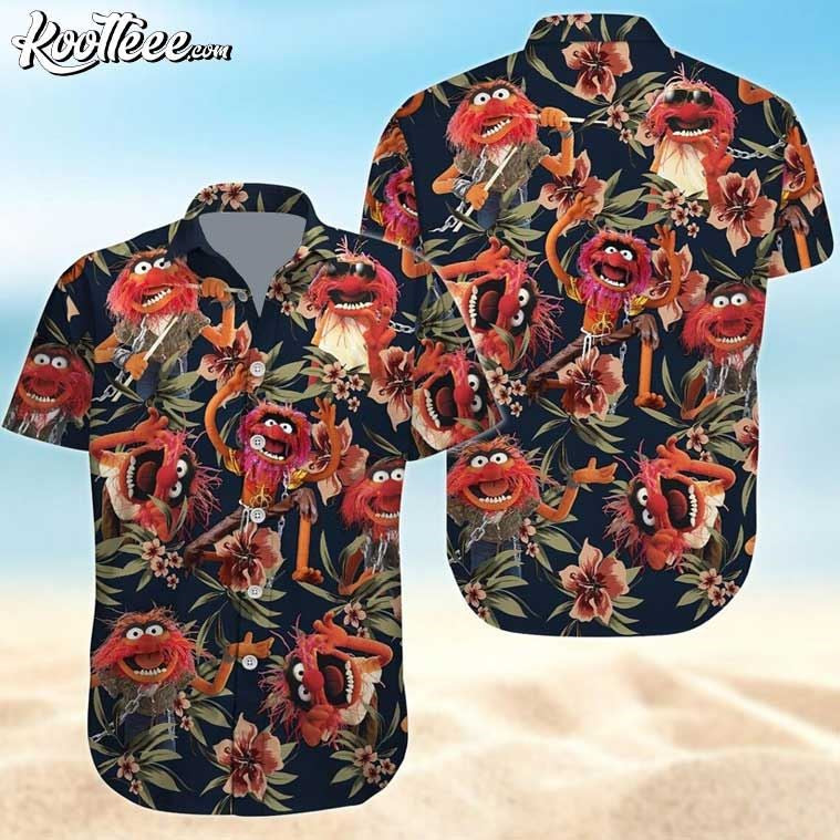 The Muppets Animal Tropical Hawaiian Shirt And Shorts