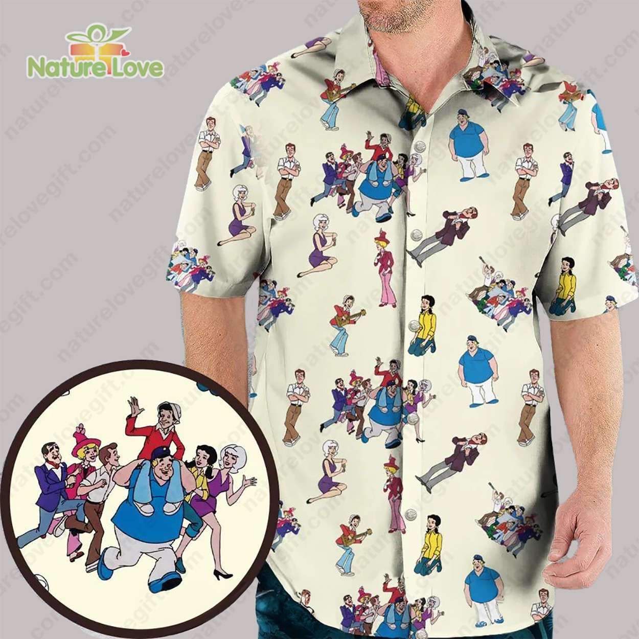 The New Adventures of Gilligan Hawaiian Shirt Gilligan Lover Gift