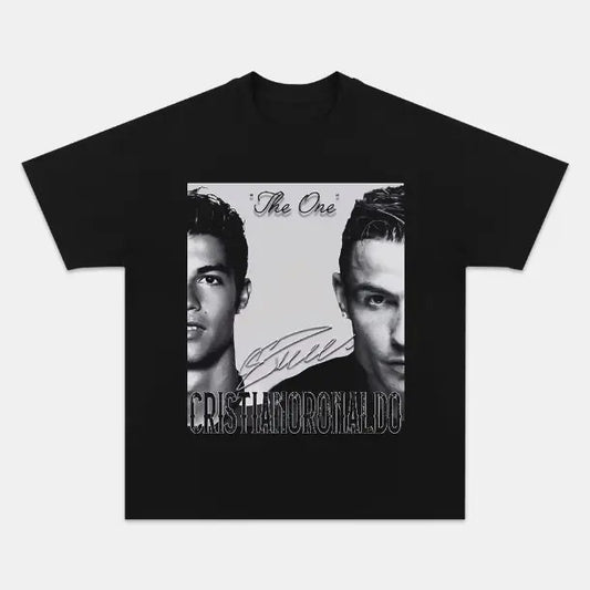 The One T-Shirt, Ronaldo Vintage Graphic Tees, Unisex Soccer Shirt, Sport Merch, Gift For Fan, Cotton comfort Menswear Womenswear Streetwear
