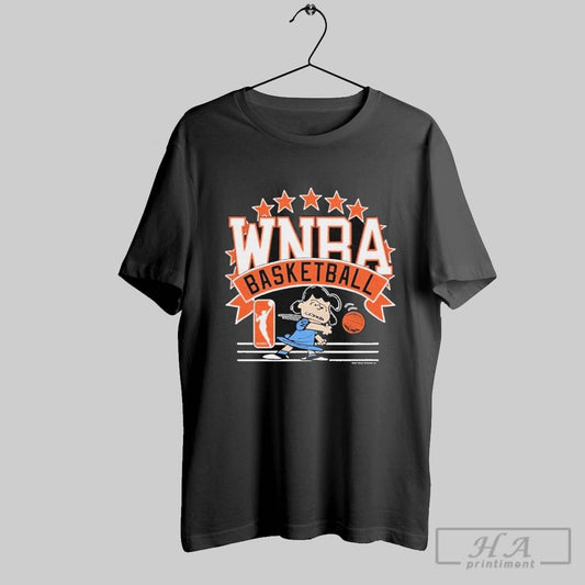 The Peanuts Lucy X Wnba Basketball T Shirts