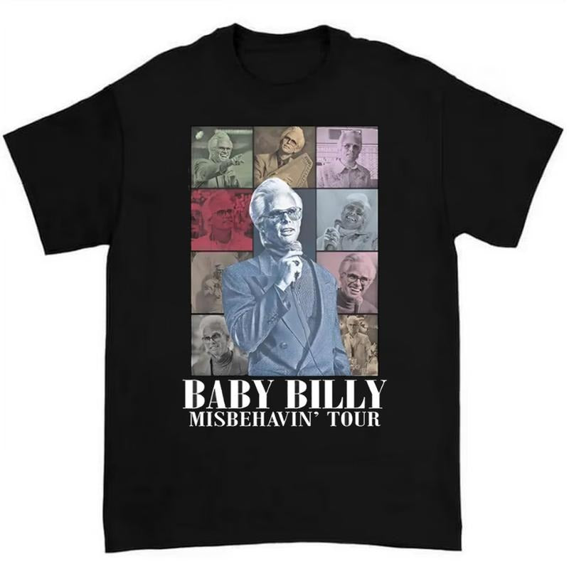 The Righteous Gemstones Shirt Featuring Uncle Baby Billy Misbehavin Tour Design