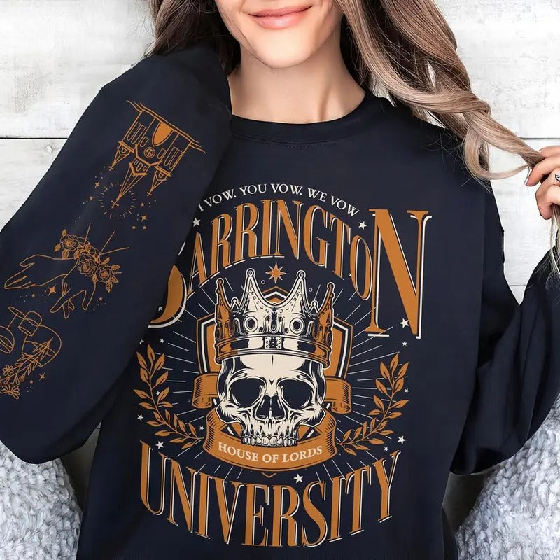 The Ritual Book Quote Hand Printed Sweatshirt, Dark Romance Novel Fan Gift, Shantel Tessier Inspired Hoodie, Spicy...