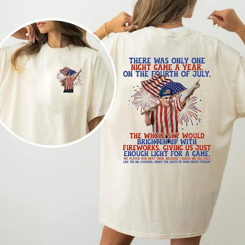 The Sandlot 4th of July 2 sides T shirt, unisex Hoodie, Sweatshirt | InkThreadWorks.com