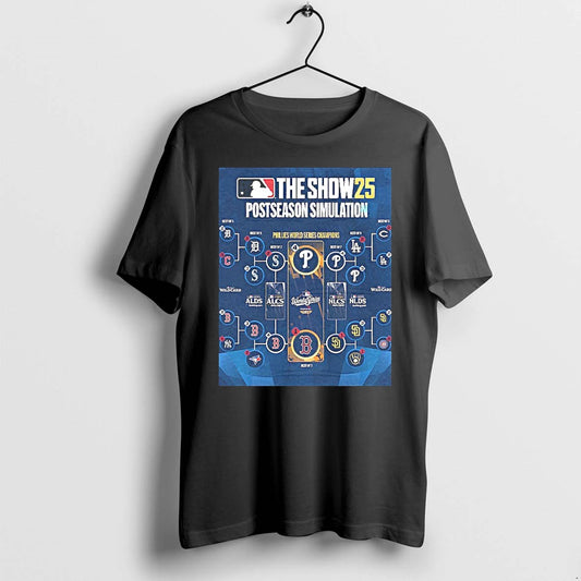 The Show 25 Postseason Simulation Phillies World Series Champions Tshirts Sweater