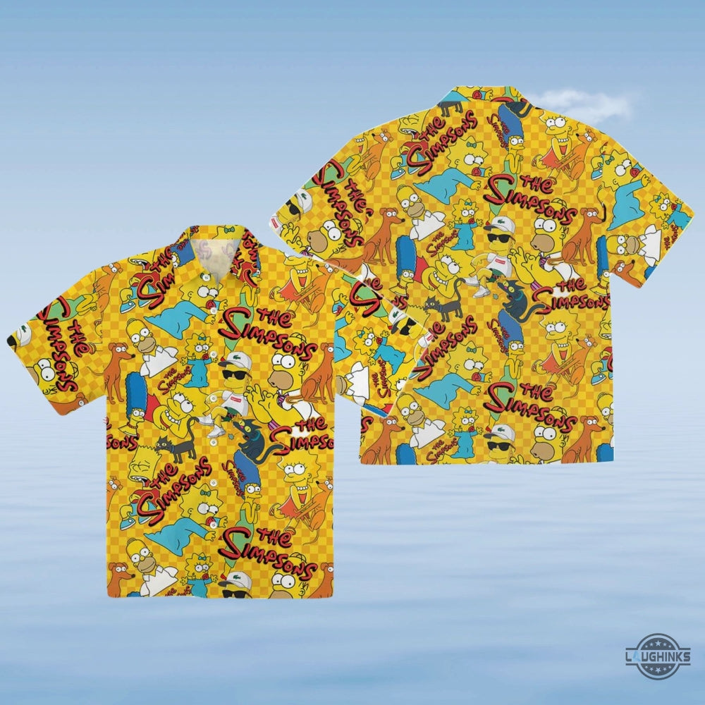 The Simpsons Hawaiian Shirt And Shorts Trendy Summer Outfit Sale