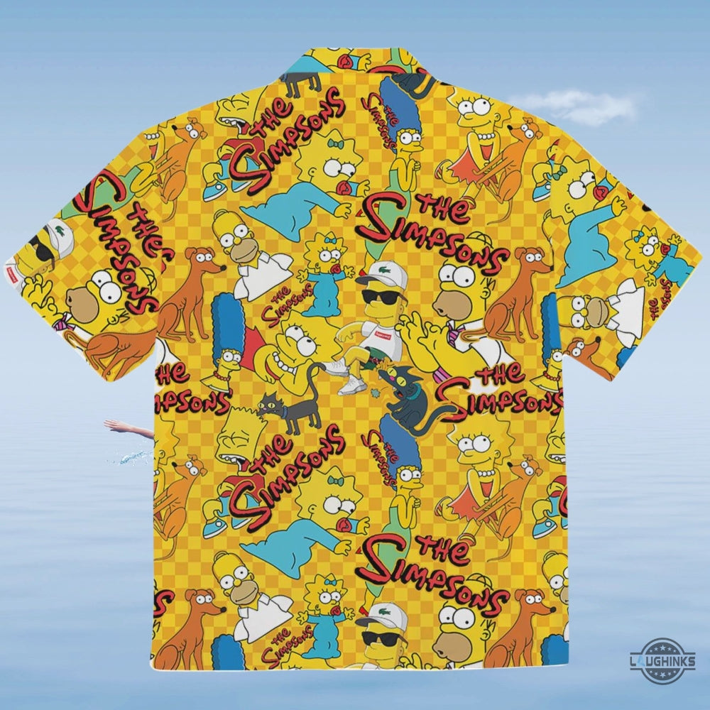 The Simpsons Hawaiian Shirt And Shorts Trendy Summer Outfit Sale