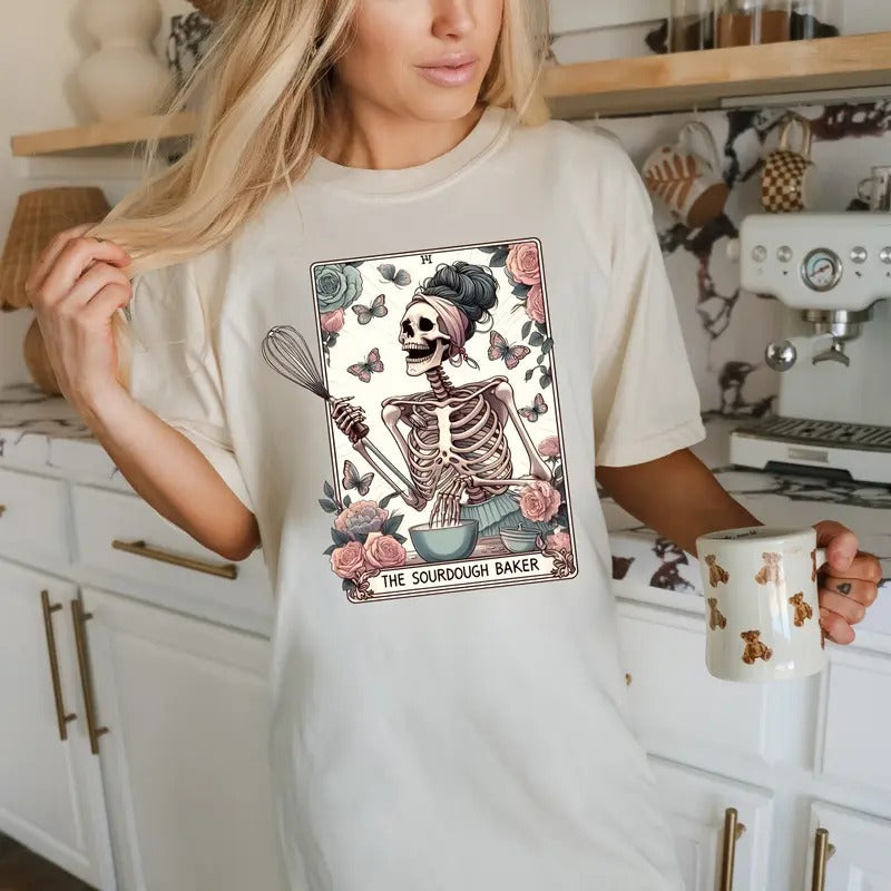 The Sourdough Baker DTF Transfers - THIS IS NOT A SHIRT Hoodie, Sweatshirt | InkThreadWorks.com
