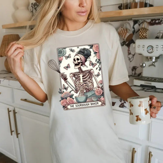 The Sourdough Baker DTF Transfers - THIS IS NOT A SHIRT Hoodie, Sweatshirt | InkThreadWorks.com