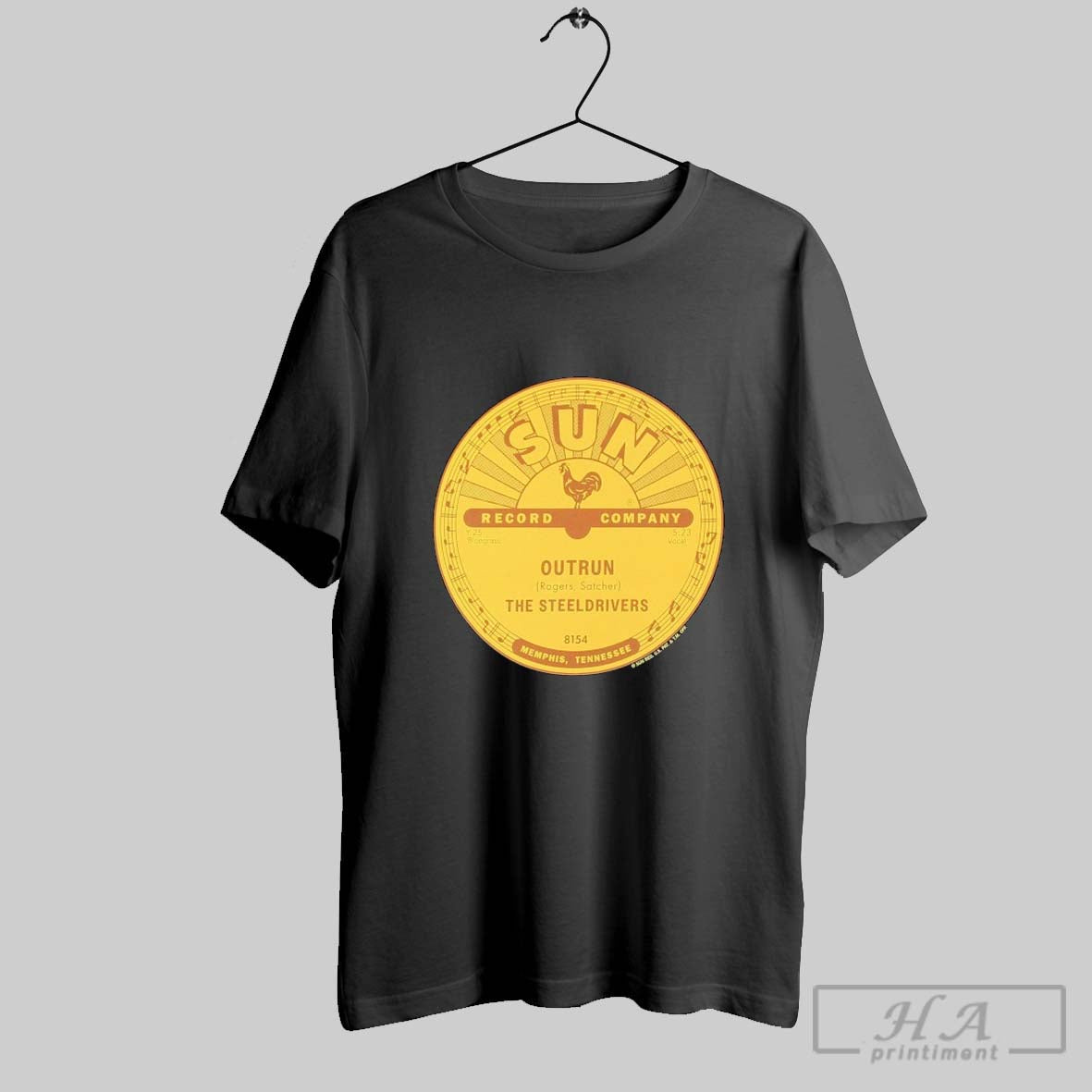 The Steeldrivers Sun Records Out Run Memphis Tennessee Logo T Shirts