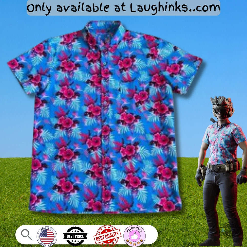 The Tactical Ready Or Not Hawaiian Shirt