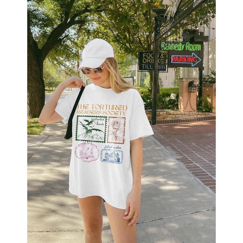 The Tortured Readers Society Shirt Fated Mates Shirt Booktok Merch Alls Fair in Love Shirt Book Lover Gift Born To Read...