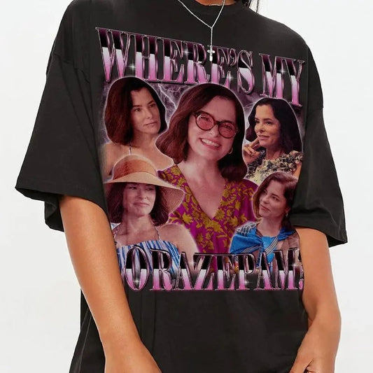 The White Lotus Parkey Posey Homage T-Shirt, Lorazepam Victoria Ratliff Bootleg Shirts, White Lotus 3 Movie, Lorazepam White Lotus Tee Comfort Summer Top Womenswear Streetwear Tshirt