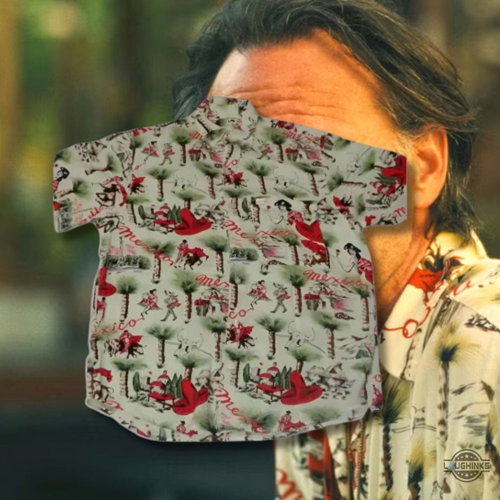 The White Lotus Season 3 Sam Rockwell Hawaiian Shirt