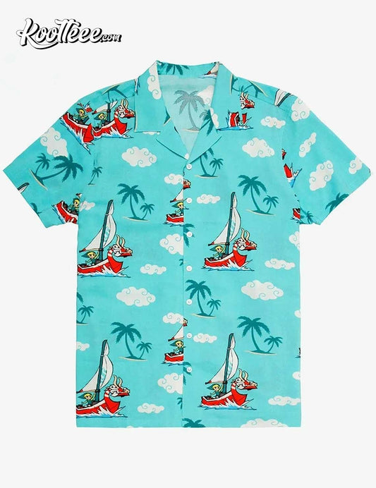 The Wind Waker Woven Zelda Hawaiian Shirt