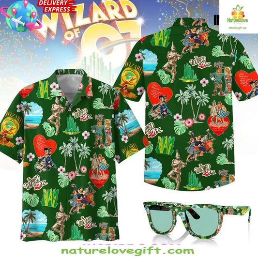 The Wizard of Oz Tropical Hawaiian Shirt